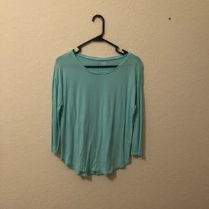 Simple Aqua/Teal shirt